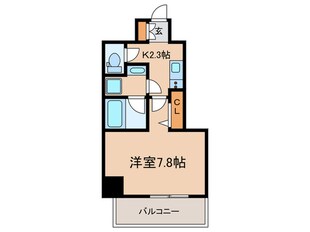 E-city大須の物件間取画像